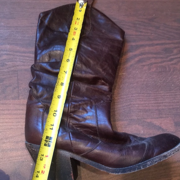 Spanish brown leather boots - Picture 6 of 7